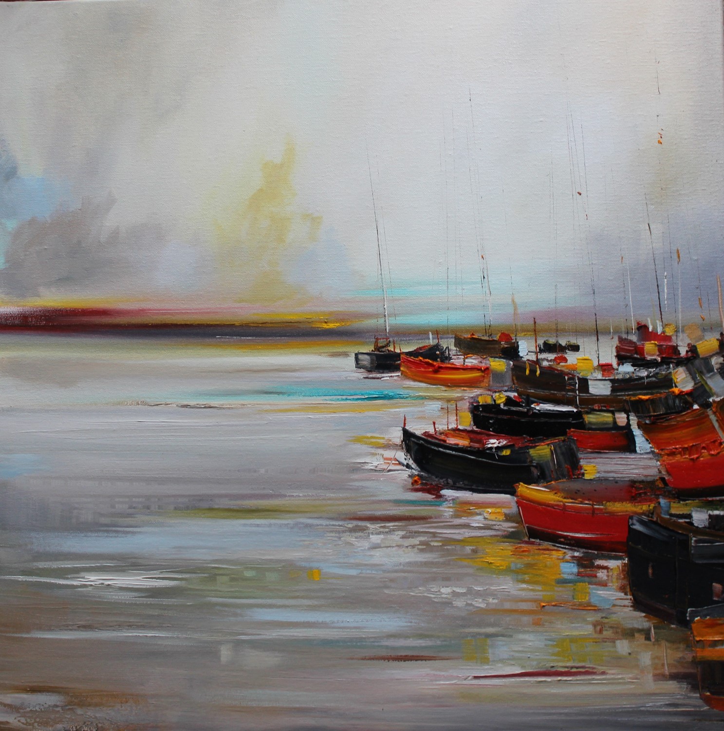 'Still Waters at the Harbour' by artist Rosanne Barr